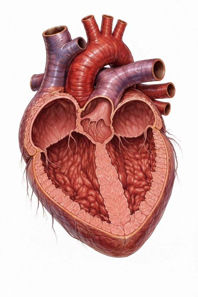  in  human heart